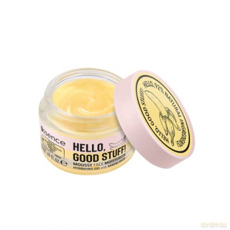 essence Moisturizing gel-cream HELLO, GOOD STUFF! (Moussy Face Moisturizer Hydrating Gel With Banana Water) 50 ml
