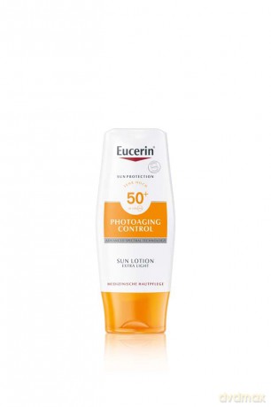 Eucerin Extra light sun tanning cream SPF 50+ (Sun Lotion) 150 ml