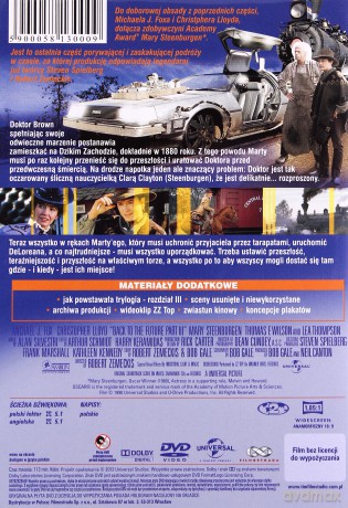 Powrót do przyszłości Trylogia Pakiet [3DVD]