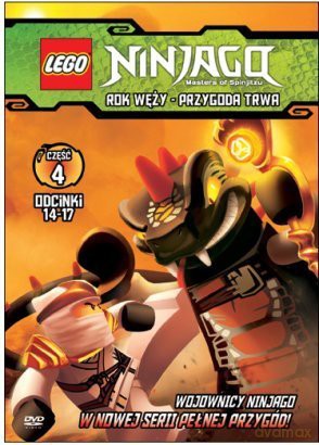 LEGO Ninjago Rok węży część 4 Przygoda trwa [DVD]
