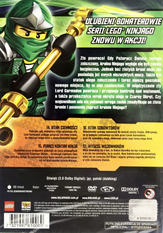 LEGO Ninjago Rok węży część 4 Przygoda trwa [DVD]
