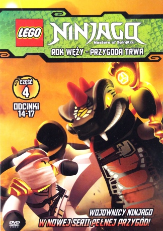 LEGO Ninjago Rok węży część 4 Przygoda trwa [DVD]