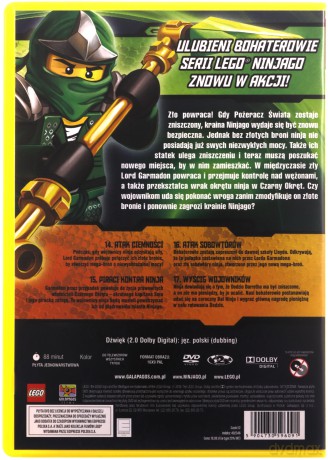 LEGO Ninjago Rok węży część 4 Przygoda trwa [DVD]