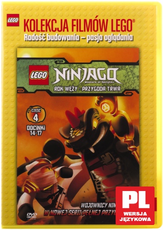 LEGO Ninjago Rok węży część 4 Przygoda trwa [DVD]