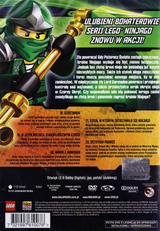 LEGO Ninjago Rok węży część 5 Przygoda trwa [DVD]
