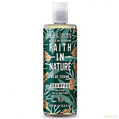 Faith in Nature Natural shampoo for men Blue cedar (Shampoo) 400 ml