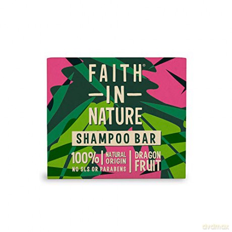 Faith in Nature Solid shampoo for weak and damaged hair Dragon Fruit (Shampoo Bar) 85 g