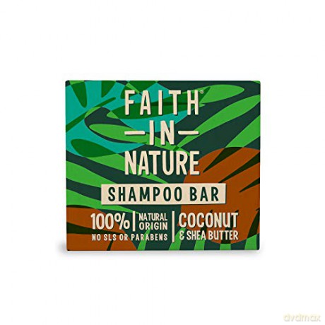 Faith in Nature Solid shampoo Kokos and shea butter (Shampoo Bar) 85 g