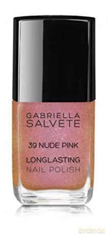 Gabriella Salvete Longlasting Enamel (Nail Polish) 11 ml - Shade: 1 Deep Black