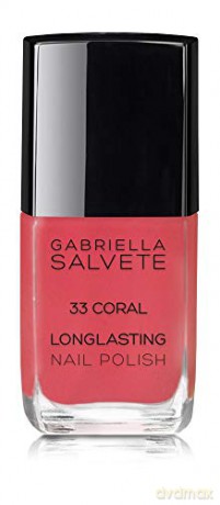 Gabriella Salvete Longlasting Enamel (Nail Polish) 11 ml - Shade: 33 Coral