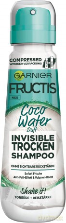 Garnier Invisible dry shampoo with the scent of coconut water (Dry Shampoo) 100 ml