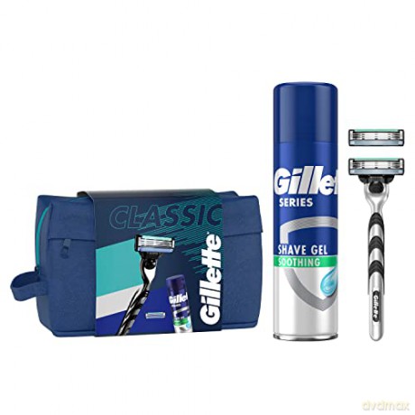 Gillette Classic shaving care gift set