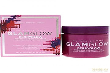 Glamglow Berryglow Regenerating Face Mask (Probiotic Recovery Mask) - Volume: 75 ml