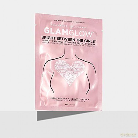 Glamglow Bright Between The Girls (Instant Radiance Hydrating Décollete Mask) 10 g