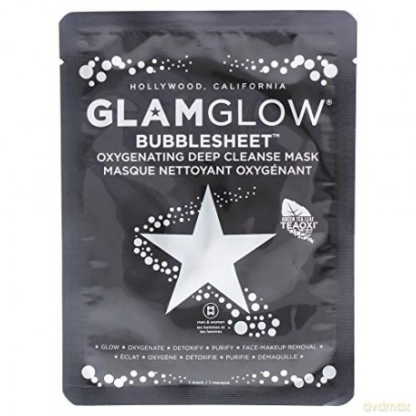 Glamglow Bubblesheet Textile Mask (Oxygenating Deep Clean se Mask) 1 pc