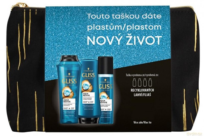 Gliss Kur Aqua Revive moisturizing hair care gift set
