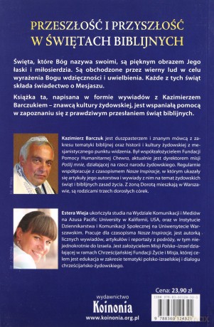 Przeszłość i przyszłość w świętach biblijnych [KSIĄŻKA]