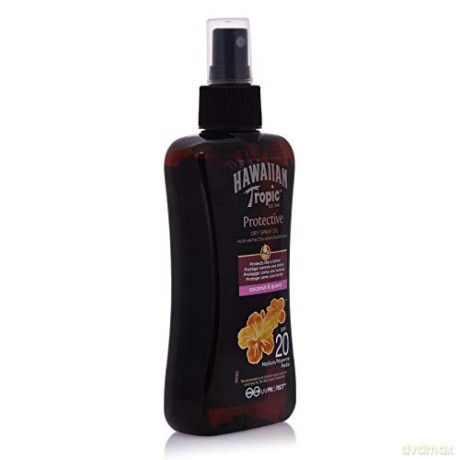 Hawaiian Tropic Dry tanning oil with spray SPF 20 Protective (Dry Spray Oil) 200 ml