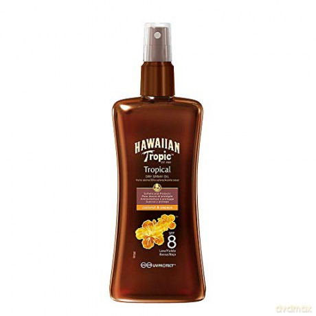 Hawaiian Tropic Dry tanning oil with spray SPF 8 Protective (Dry Spray Oil) 200 ml