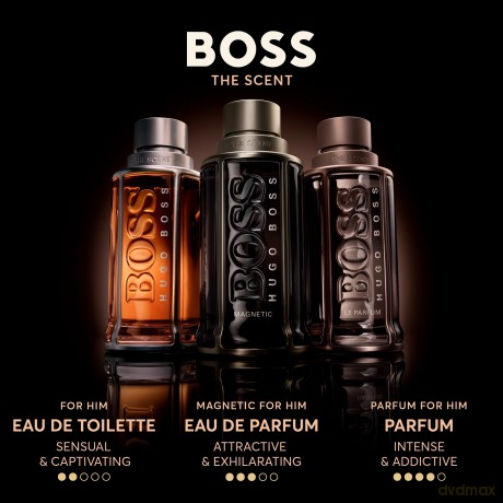 Hugo Boss Boss The Scent - woda toaletowa 100 ml + sprchový gel 100 ml + woda toaletowa 10 ml