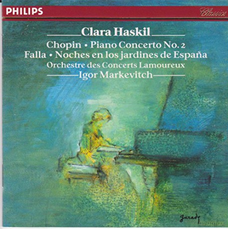 Chopin/Haskil: Pno Concerto No 2 [CD]