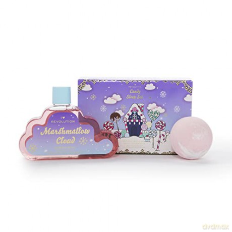 I Heart Revolution Candy Cloud Sleep Set bath care gift set