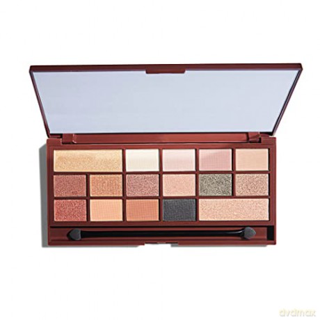I Heart Revolution Gold Chocolate 24k Gold (Chocolate Eyeshadow Palette) 22 g - Shade: Chocolate