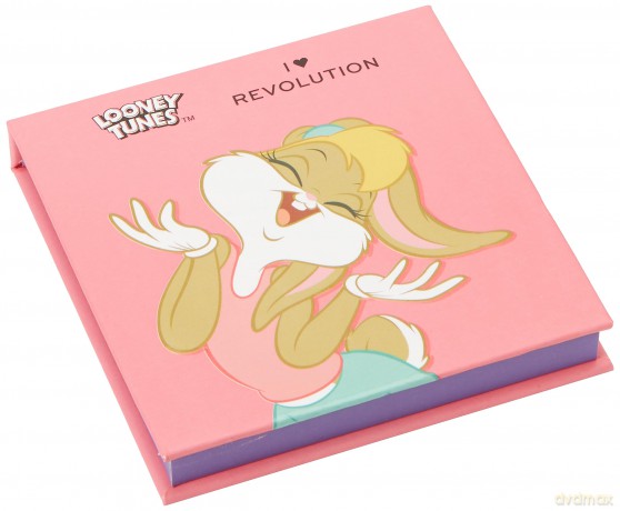I Heart Revolution Looney Tunes X Lola highlighter palette (Highlighter Palette) 9 g