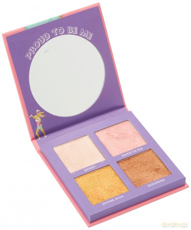 I Heart Revolution Looney Tunes X Lola highlighter palette (Highlighter Palette) 9 g