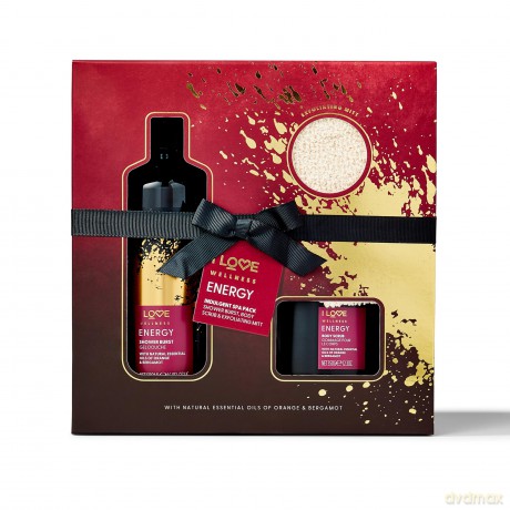 I Love Bath care gift set Wellness Energy Indlugent Spa Pack