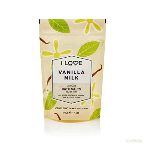 I Love Bath Salt Vanilla Milk (Bath Salts) 500 g
