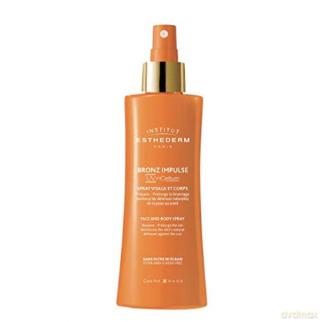 Institut Esthederm Face and body spray emulsion for faster and more durable Bronze Impulse (Face And Body Spray) 150 ml