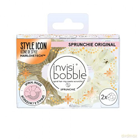 Invisibobble Hair band Sprunchie Time to Shine Bring on the Night 2 pcs