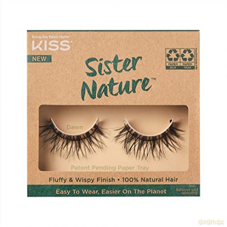 KISS Adhesive eyelashes ECO natural Sister Nature Lash 1 pair - Variant: Dawn