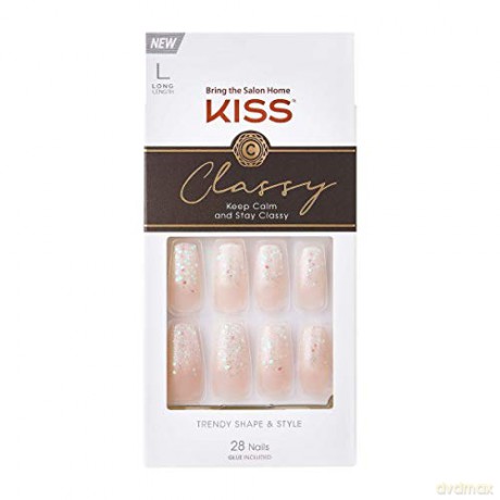 KISS Classy Nails Scrunchie 28 pcs