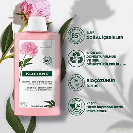 Klorane Soothing Shampoo Bio Pivo (Soothing Shampoo) - Volume: 400 ml