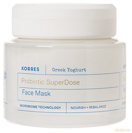 Korres Face mask Greek Yoghurt (Probiotic SuperDose Face Mask) 100 ml
