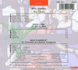Choral Collection Carreras: Ramirez Missa Criolla,Missa Luba [CD]
