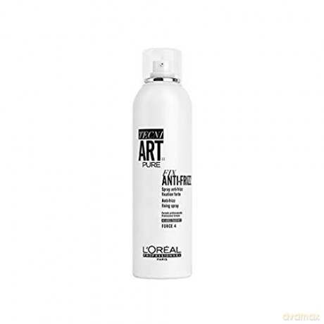 L´Oréal Professionnel 24-hour anti-frizz and static charge (Anti Frizz Pure Fixing Spray) 400 ml