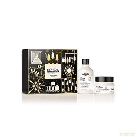L´Oréal Professionnel Gift set for colored and damaged hair Metal Detox Duo