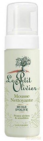 Le Petit Olivier Cleansing mousse with olive oil and aloe vera 150 ml