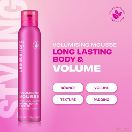 Lee Stafford (Double Blow Mousse) 200 ml