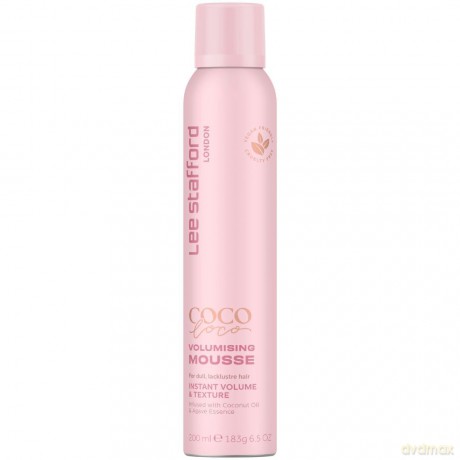 Lee Stafford CoCo LoCo Agave Hair Volume Hardener (Volumising Mousse) 200 ml