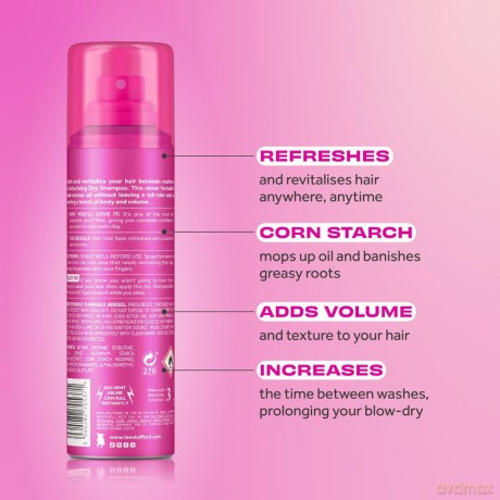 Lee Stafford Dry Shampoo Original (Dry Shampoo) 200 ml