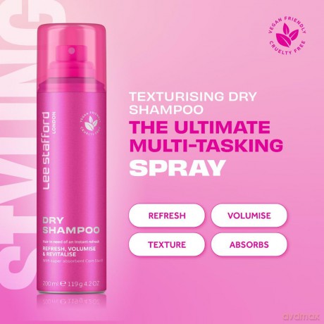 Lee Stafford Dry Shampoo Original (Dry Shampoo) 200 ml