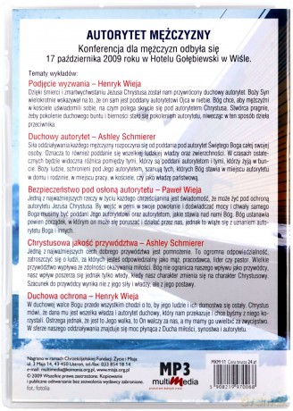 Autorytet mężczyzny [AUDIOBOOK] [CD-MP3]