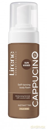 Pianka brązująca Lirene Bronze body foam Cappucino 150 ml