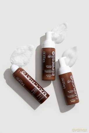 Pianka brązująca Lirene Bronze body foam Cappucino 150 ml