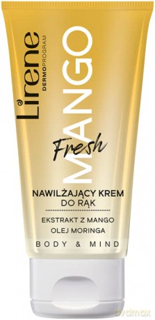 Lirene Moisturizing hand cream Fresh Mango Body and Mind (Hand Cream) 50 ml
