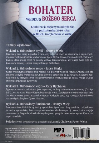 Bohater według Bożego serca [AUDIOBOOK] [CD-MP3]